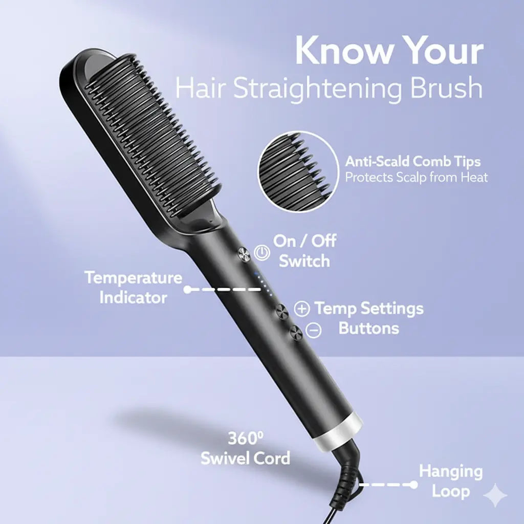 LuxeStraight™ Pro Comb Festorva